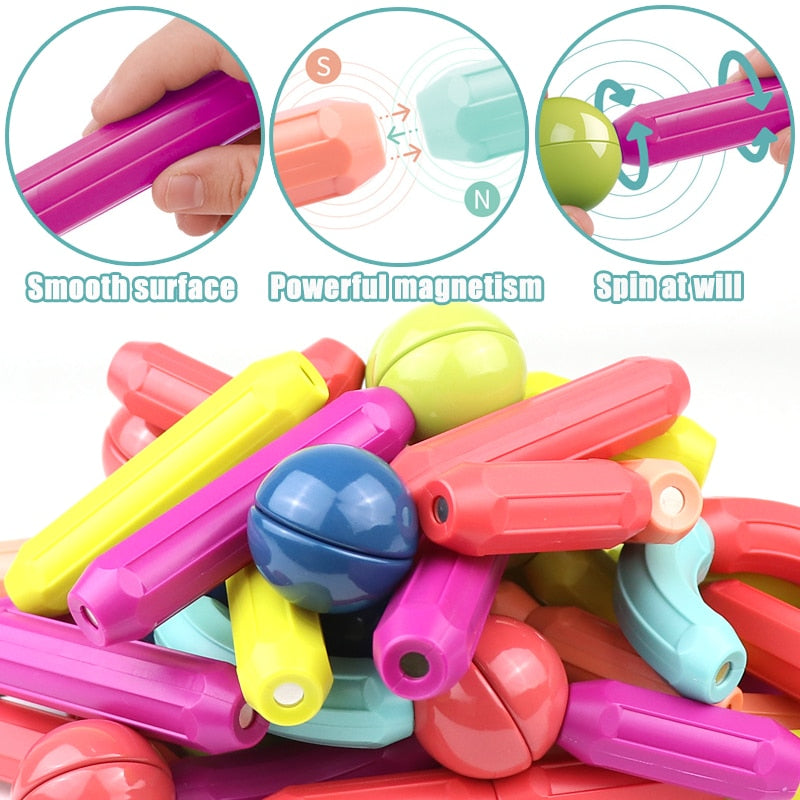 Magnet Toys™ - Ontwikkel de creativiteit - Magnetische sticks