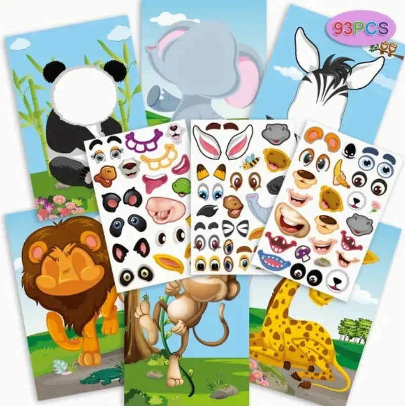 4Little™ StickerBook 1+1 GRATIS: DIY Stickerboek Knutselen!