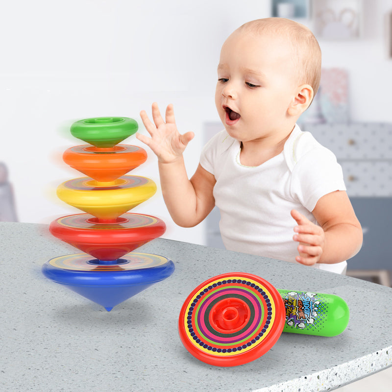 SpinTastic™ – Kleurrijk Draaiplezier voor Kinderen - Sensory Tollen