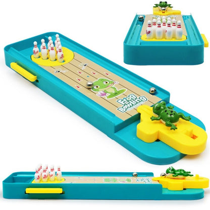 Frog Bowling™ - Mini Kikker Bowlingbaan - Uren Speelplezier