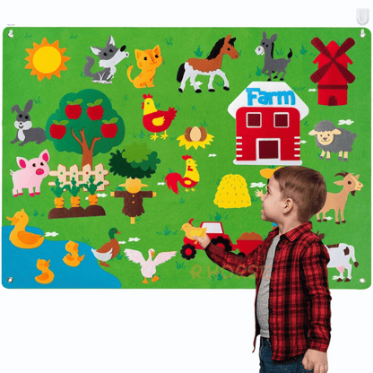 Animal Adventure Board™ - Eindeloos Ontdekken en Spelen!