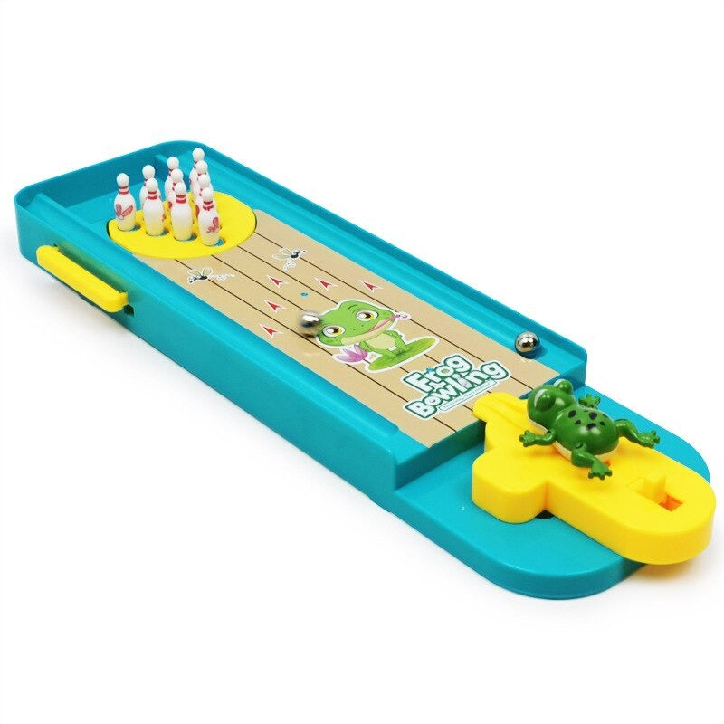 Frog Bowling™ - Mini Kikker Bowlingbaan - Uren Speelplezier