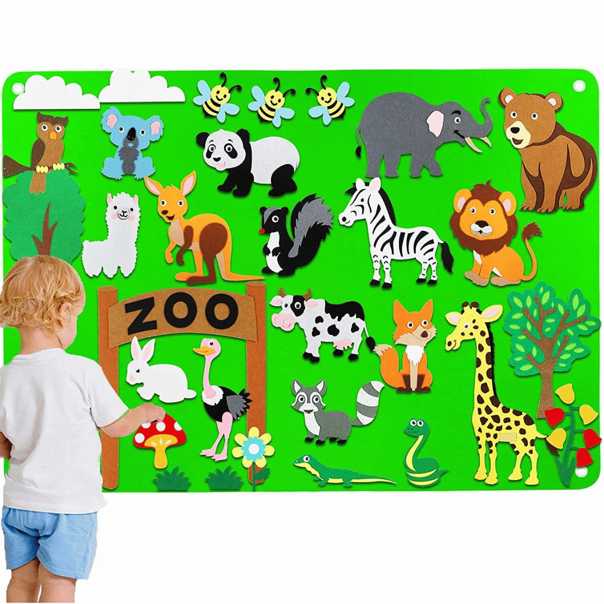 Animal Adventure Board™ - Eindeloos Ontdekken en Spelen!