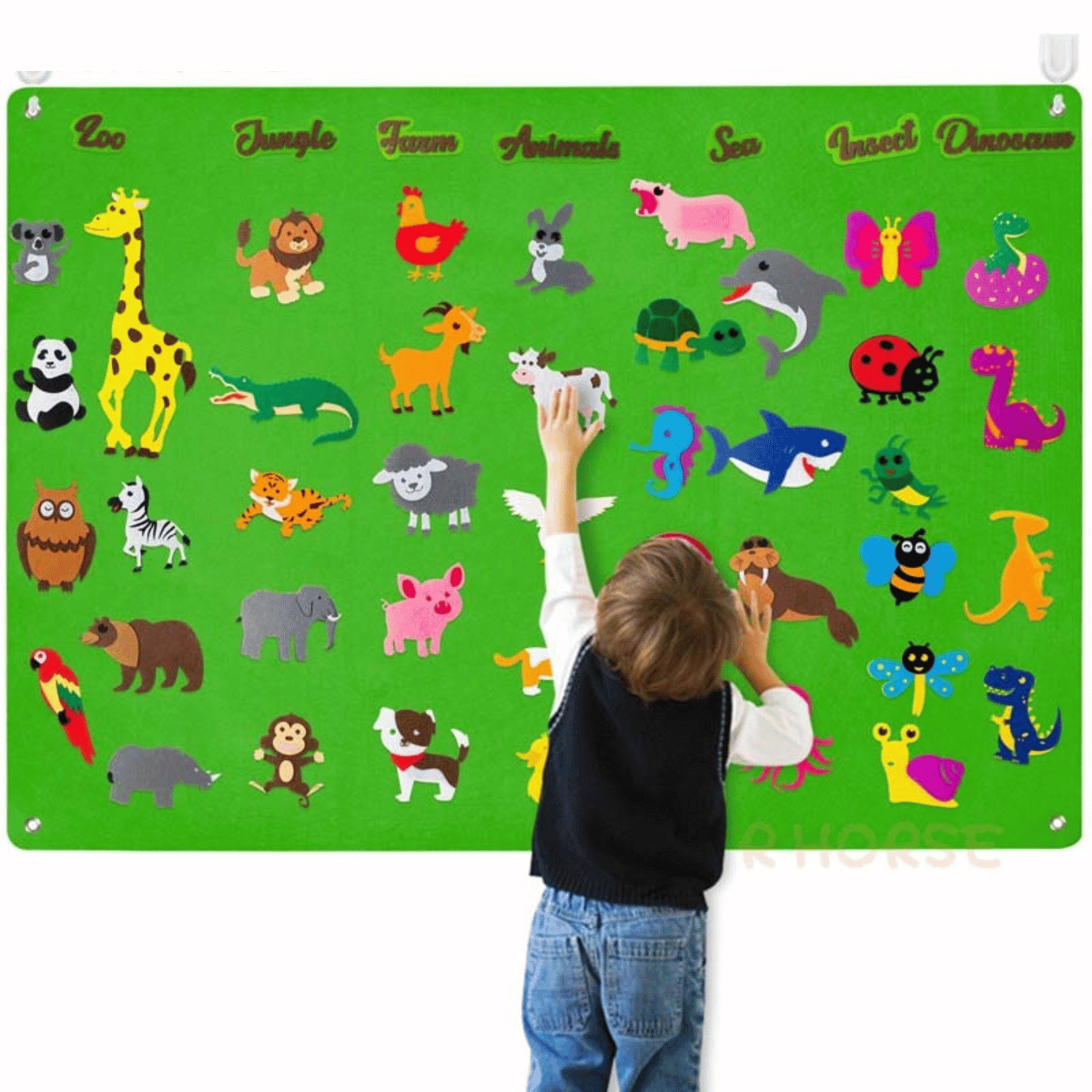 Animal Adventure Board™ - Eindeloos Ontdekken en Spelen!