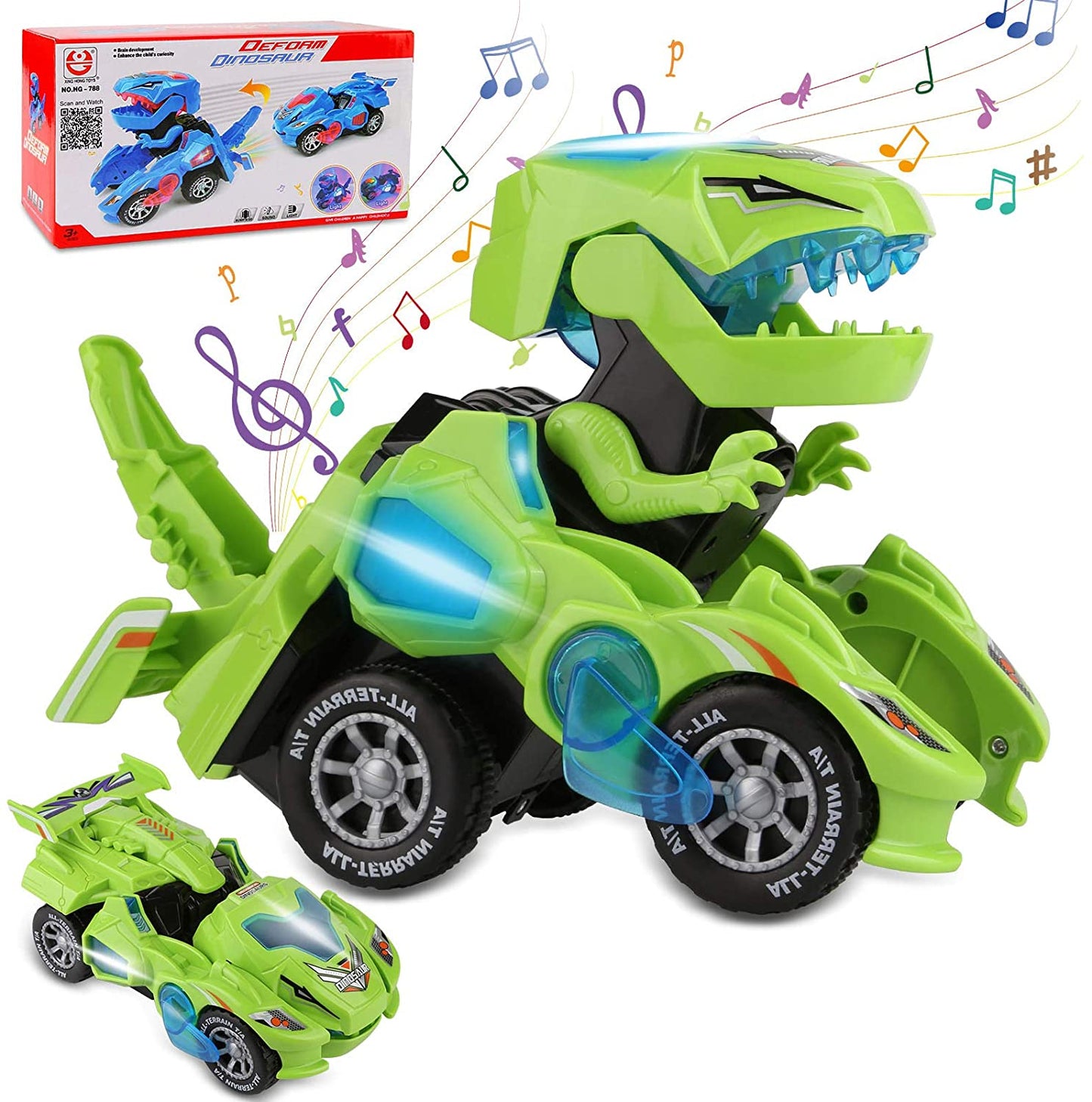 Transform Dino Car | De ultieme transformerende dinosaurussenauto