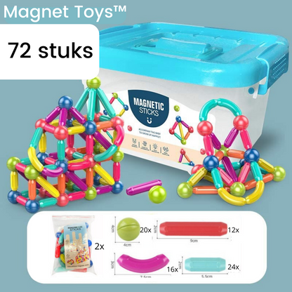 Magnet Toys™ - Ontwikkel de creativiteit - Magnetische sticks