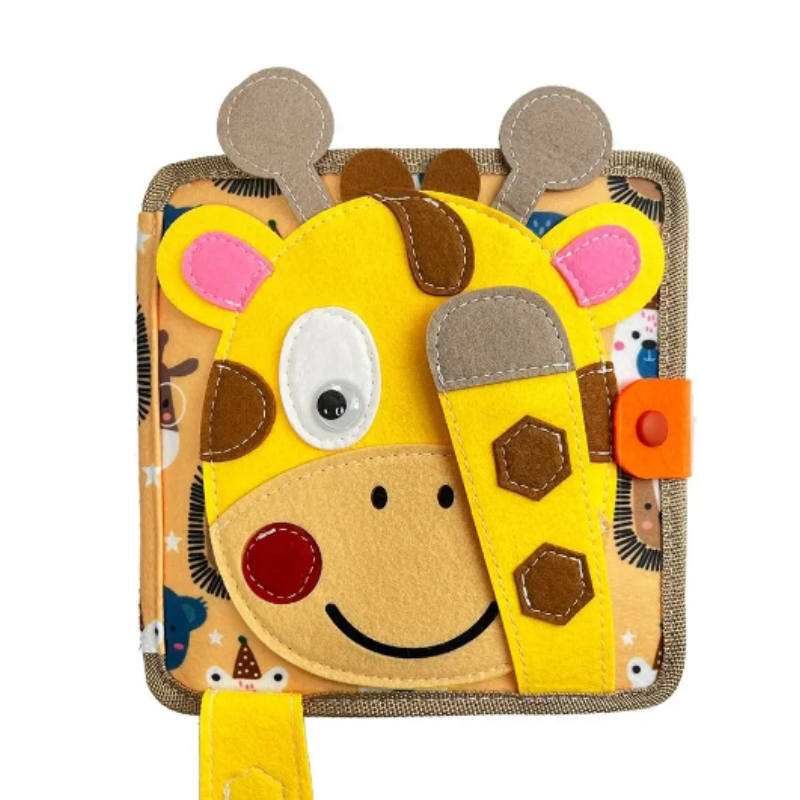 4Little™ - Dieren Busy Board - Wereld van Leren en Plezier