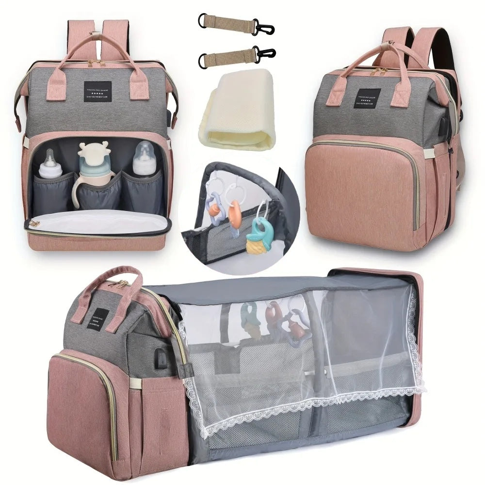 DreamDiaper Bag™  -  Geniet van zorgeloos reizen met je kleintje