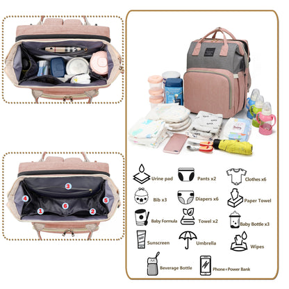 DreamDiaper Bag™  -  Geniet van zorgeloos reizen met je kleintje