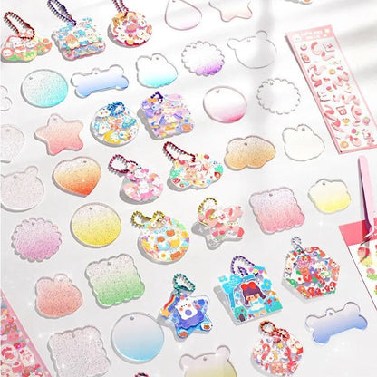 Cute Cartoon Sticker Set™ - Ontwerp je eigen stickers - 3D stickerset