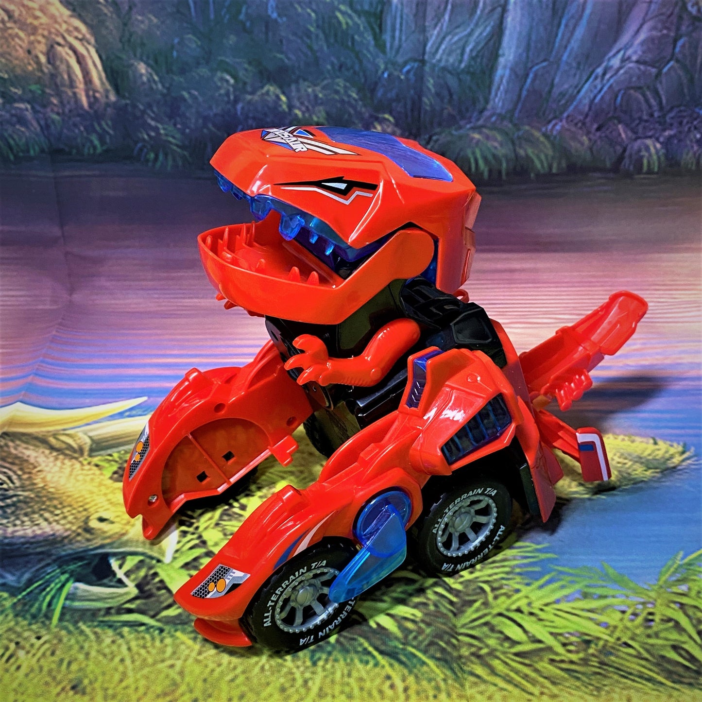 Transform Dino Car | De ultieme transformerende dinosaurussenauto