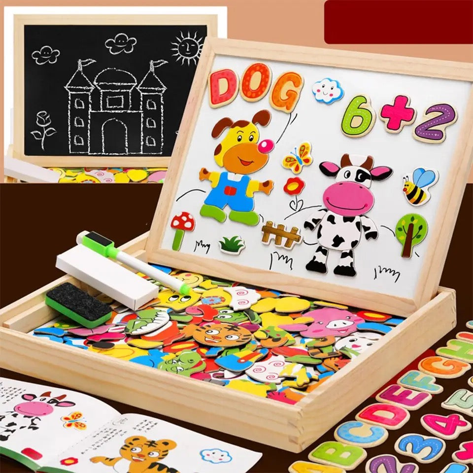 Montessori 2-in-1 tekentafel