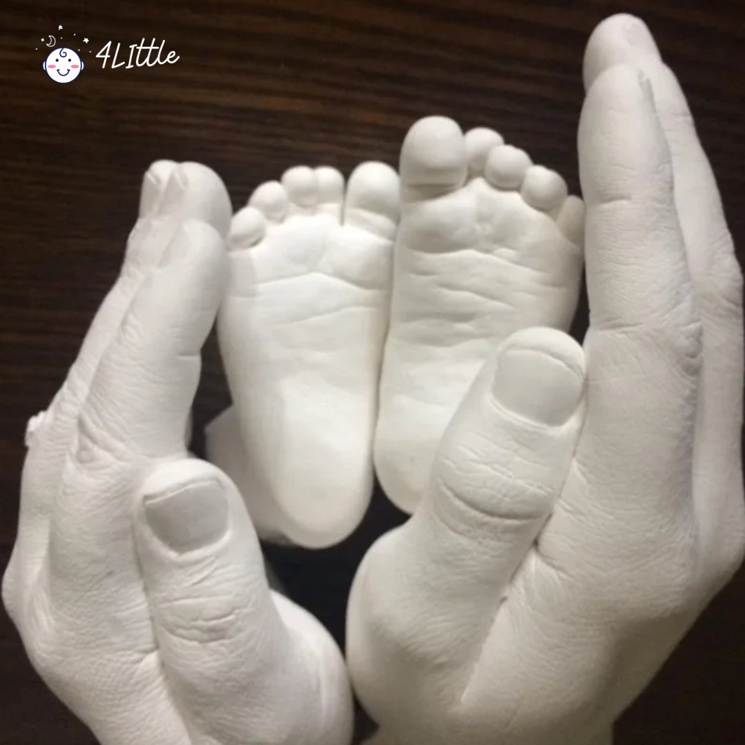 3D Baby Hand of voet Gietset - Gratis Verzending