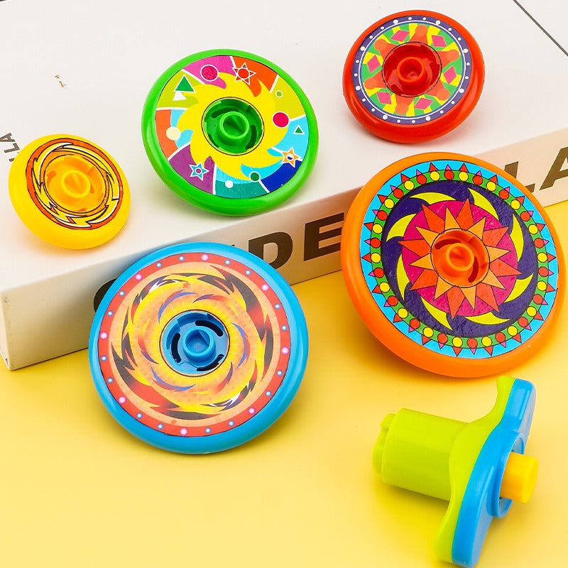 SpinTastic™ – Kleurrijk Draaiplezier voor Kinderen - Sensory Tollen