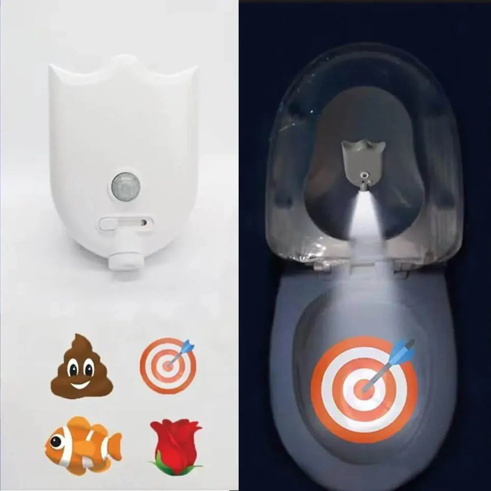 GlowAim™ Toilet Light – Vind het doel, zelfs in het donker!