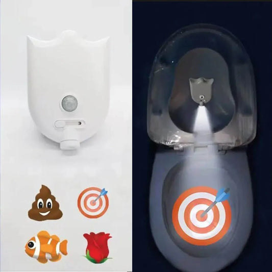 GlowAim™ Toilet Light – Vind het doel, zelfs in het donker!