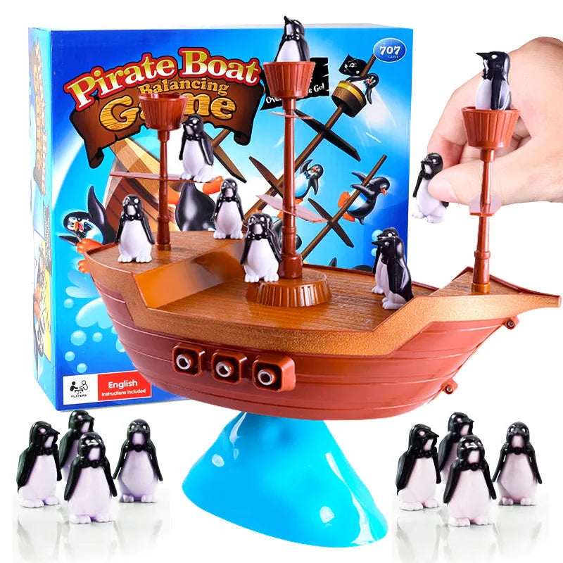 Pirate Ship Balance | Gezelligheid & Spanning - Bordspel Plezier