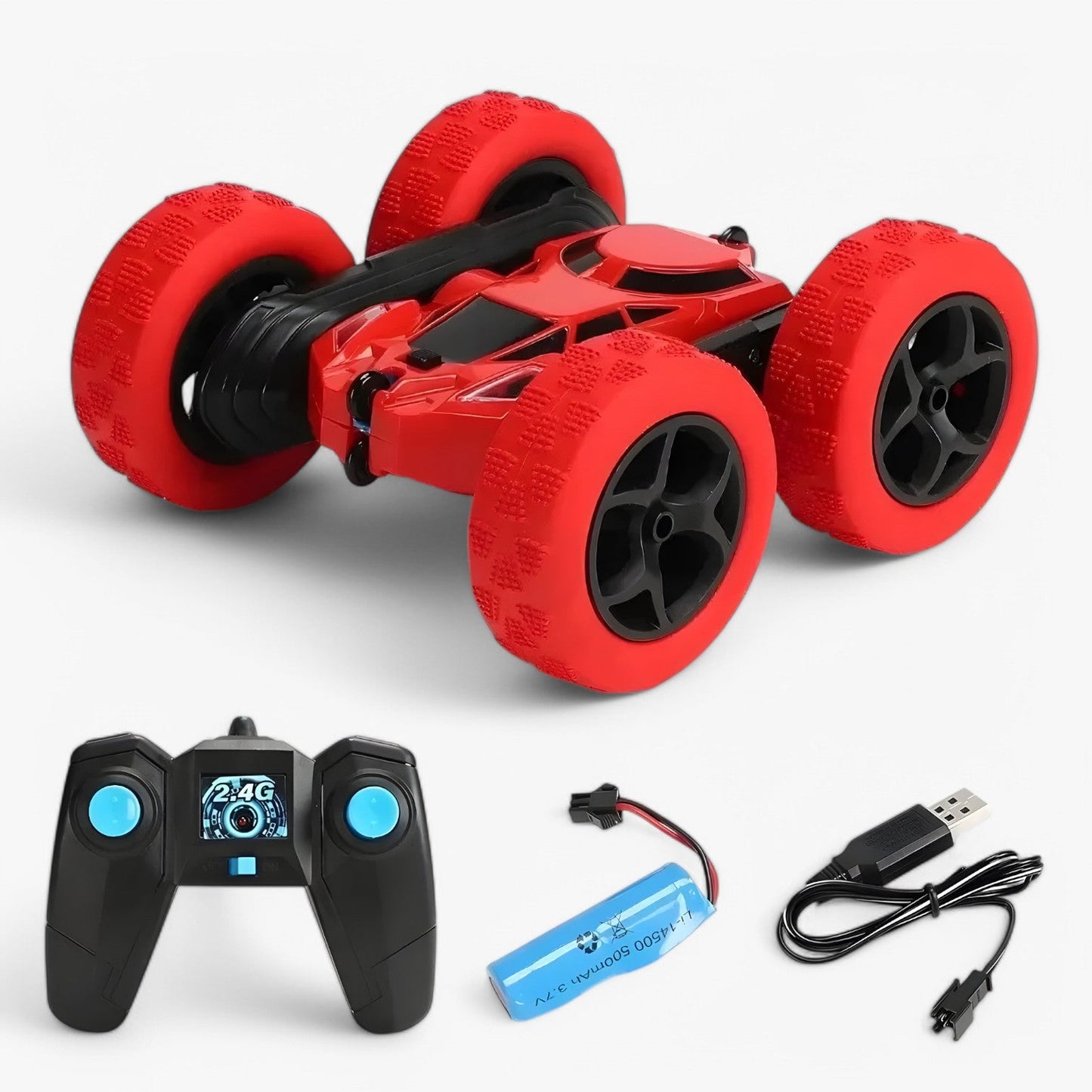 StuntXtreme™ - Stuntauto - Dubbele actie & 360° flips voor ultiem speelplezier