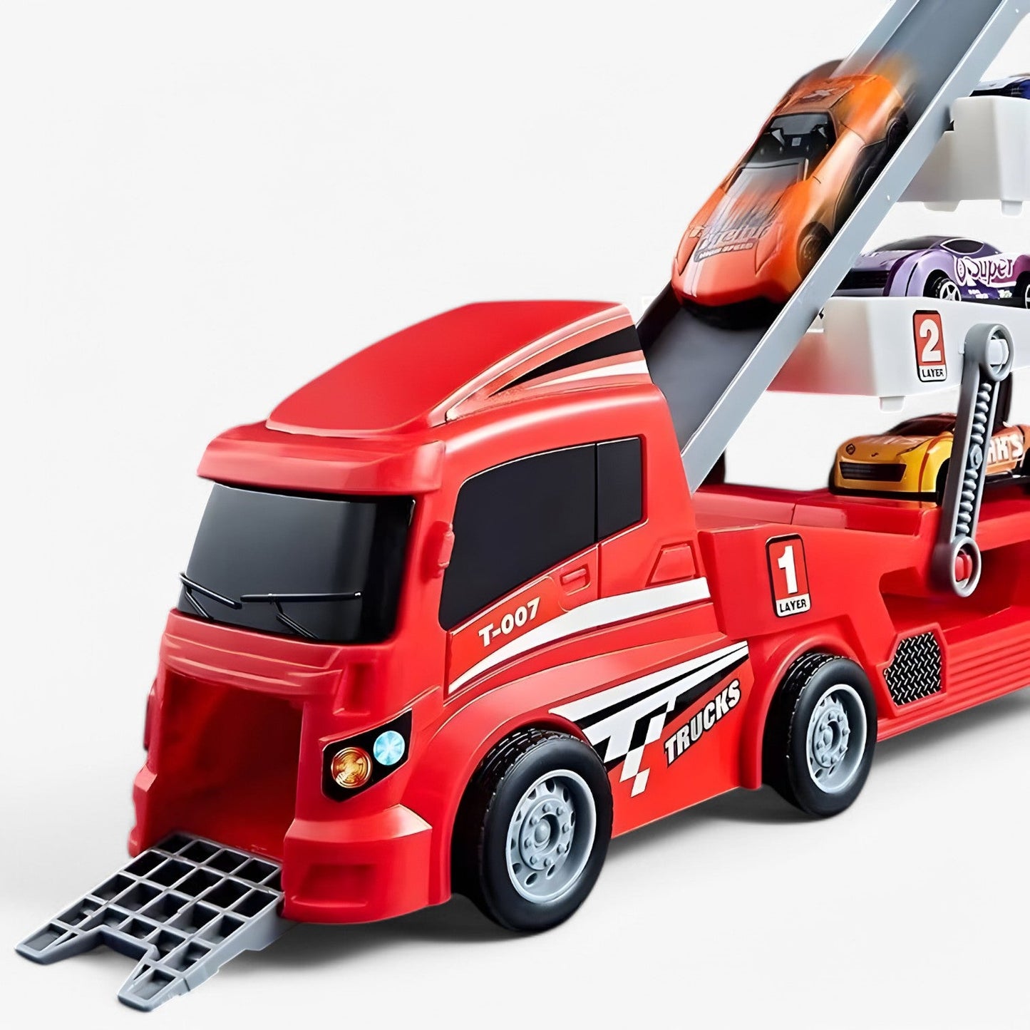 CarTruck Racebaan | Speelgoed auto tansporter  – Educatief & Leuk!