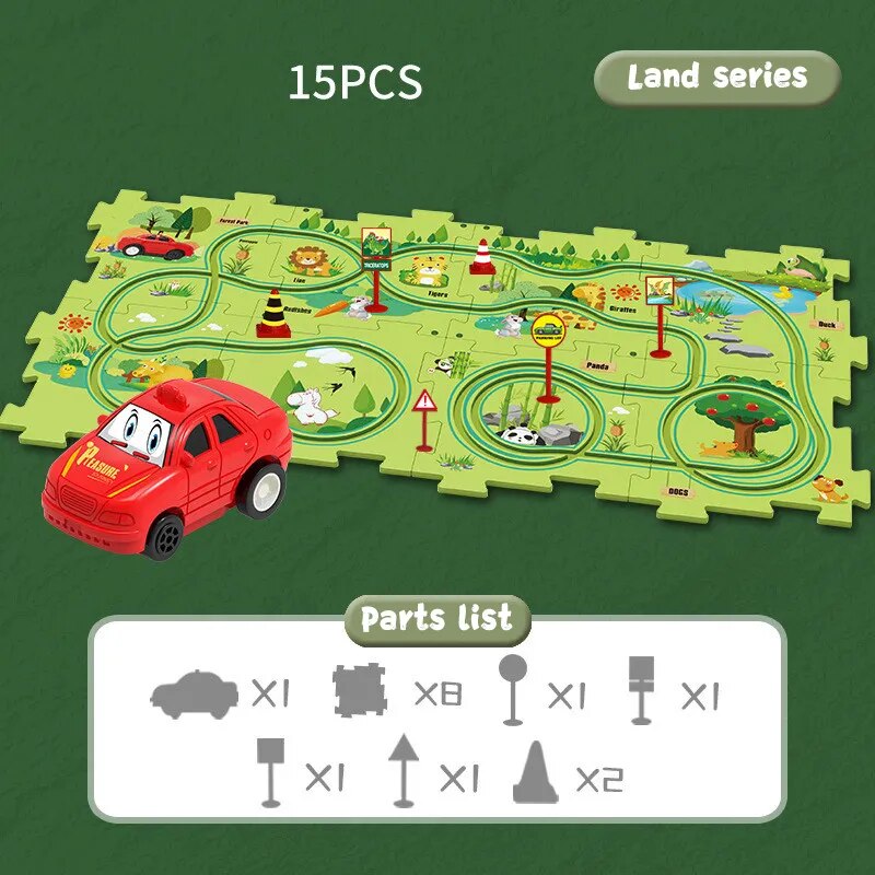 Kids Car Track Set