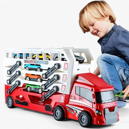 CarTruck Racebaan | Speelgoed auto tansporter  – Educatief & Leuk!