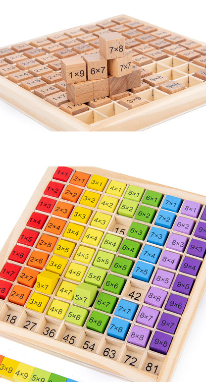 4Ever Wood RekenMeester  | Speels leren rekenen - Montessori leertool voor kinderen