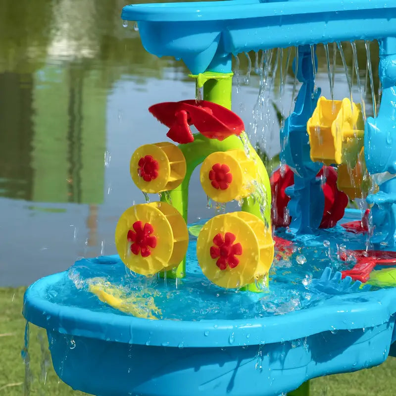 AquaPlay Tower™ – 3-laags Zand- en Waterspeeltafel