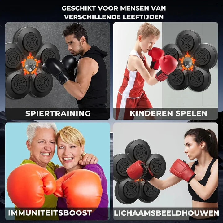 BoxPro™ Smart Boksmachine | Trainer voor Kinderen & Volwassenen