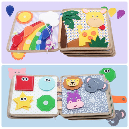 4Little™ - Dieren Busy Board - Wereld van Leren en Plezier