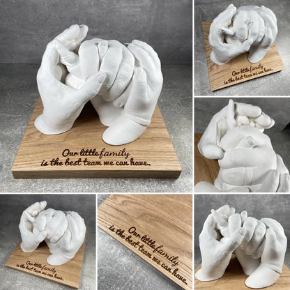 3D Baby Hand of voet Gietset - Gratis Verzending