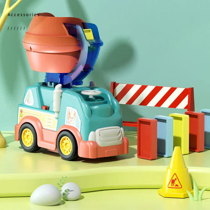 Domino Truck™ - Plezier met Domino's - Domino Bouwset voor Kinderen