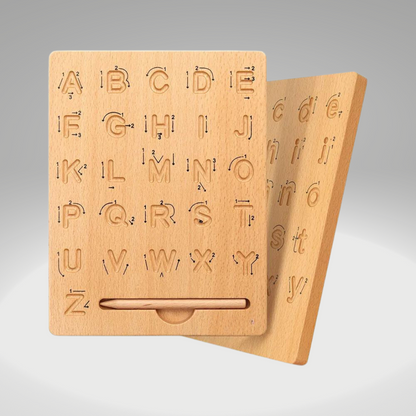 4Ever Wood™ WritePad – Het Ultieme Alfabetbord