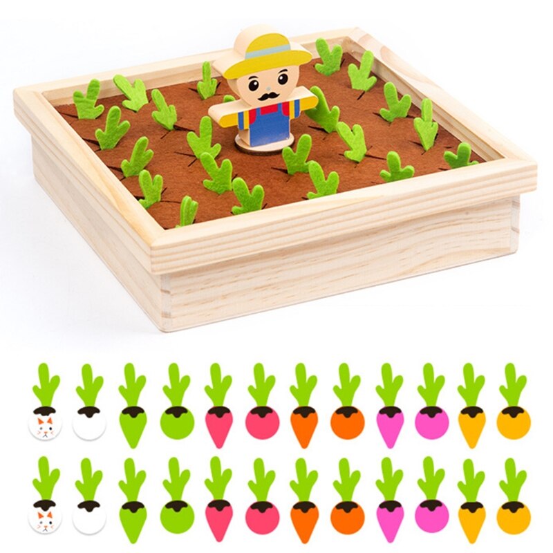 Montessori Moestuin™ - Ontdek verschillende groenten - Educatieve moestuin