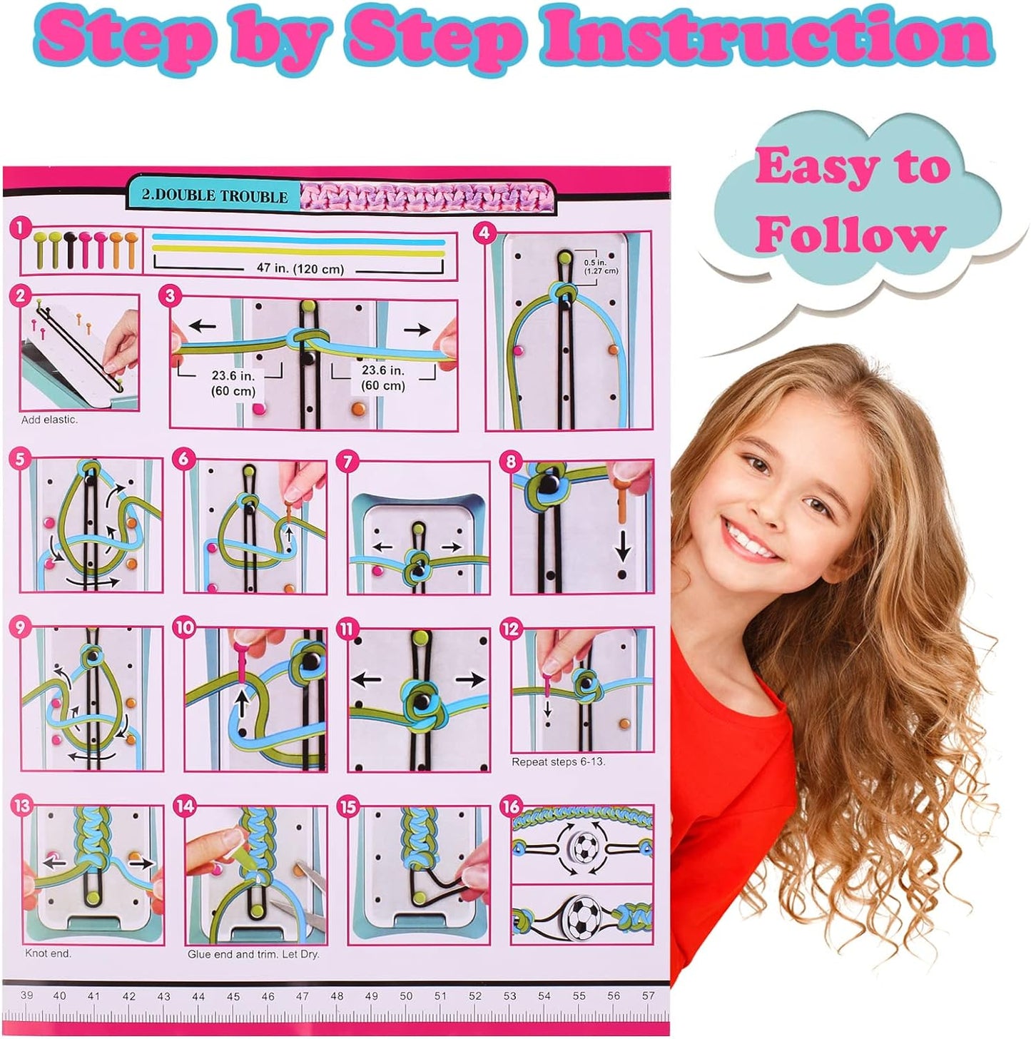 Rope Art® - DIY Braiding Set voor Kinderen